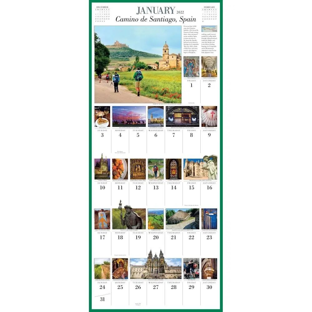 Calendar 2022 1000 Places To See Before You Die September Calendar 2022