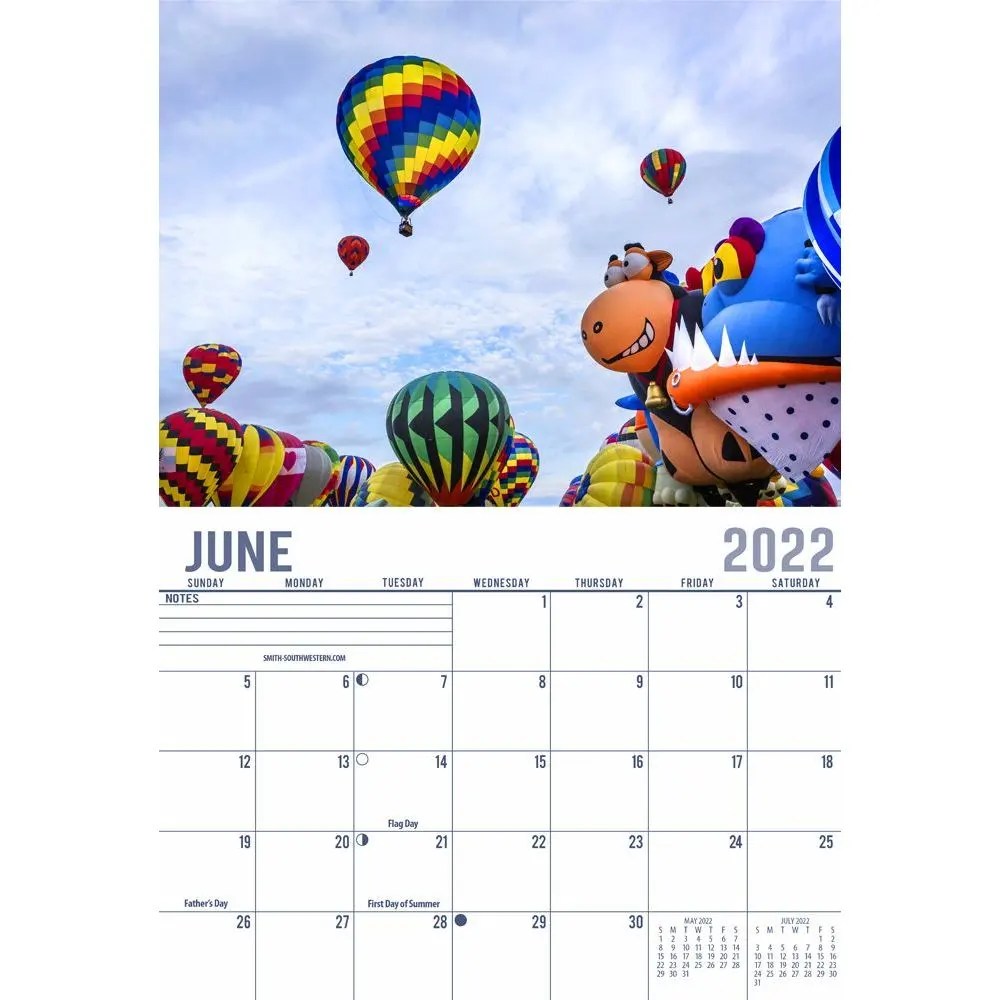 Albuquerque Balloon 2022 Wall Calendar - Calendars.com