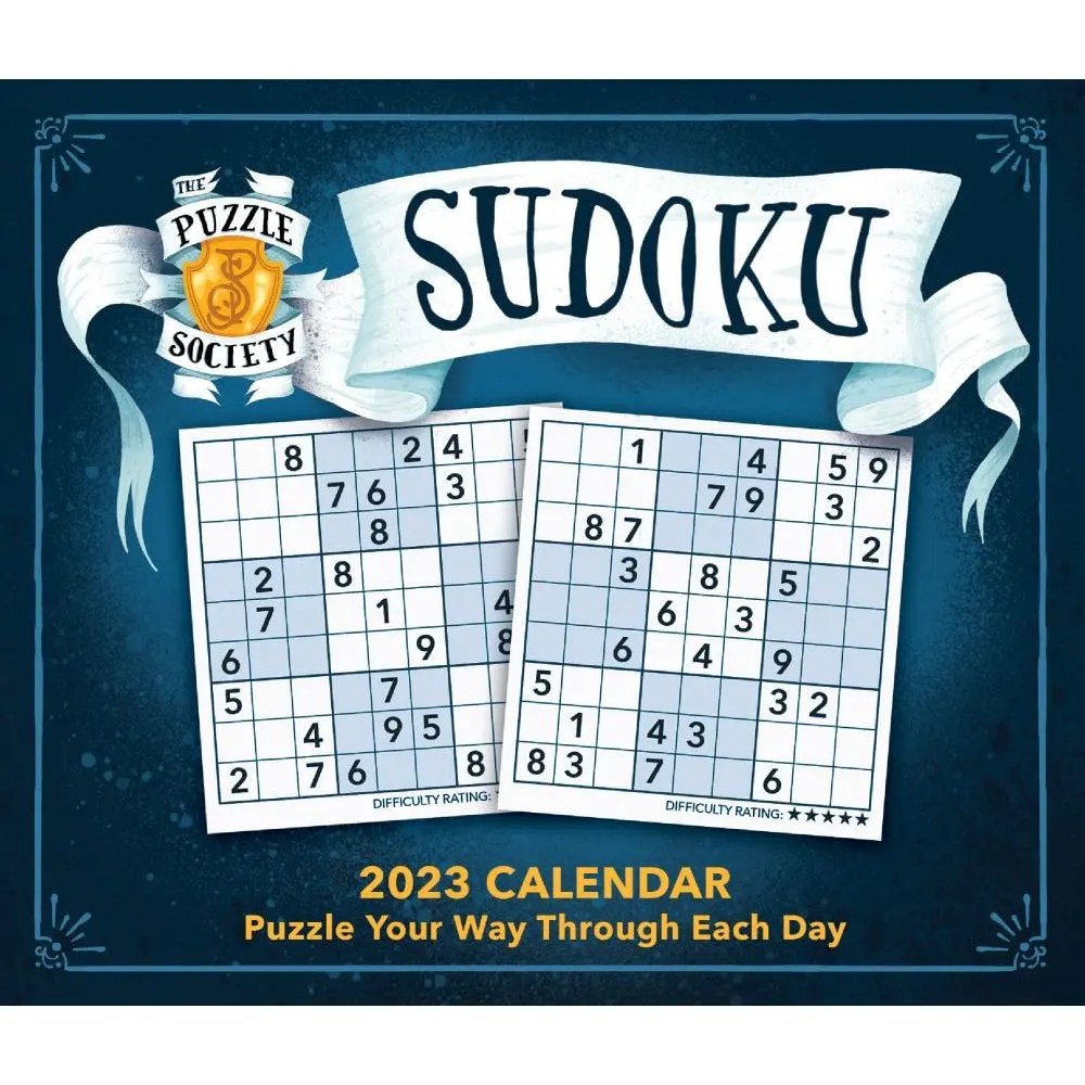 2023 Word Games and Puzzles Calendars