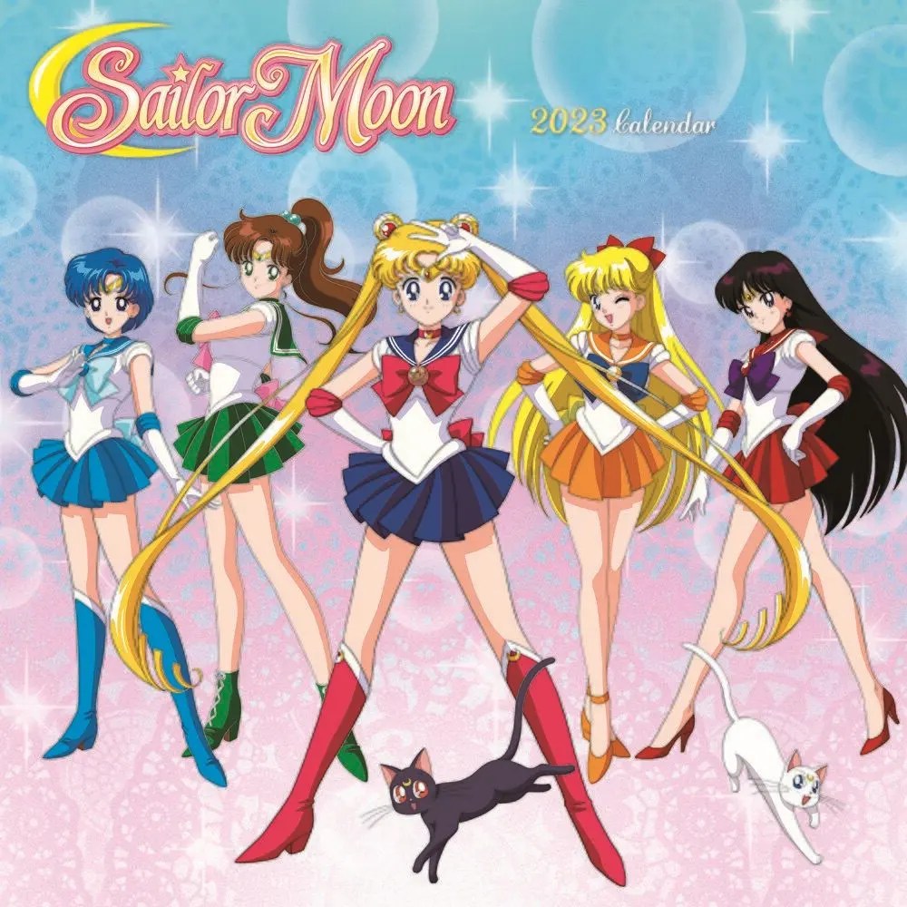 anime 2023 calendar Sailor Moon 2023 Wall Calendar