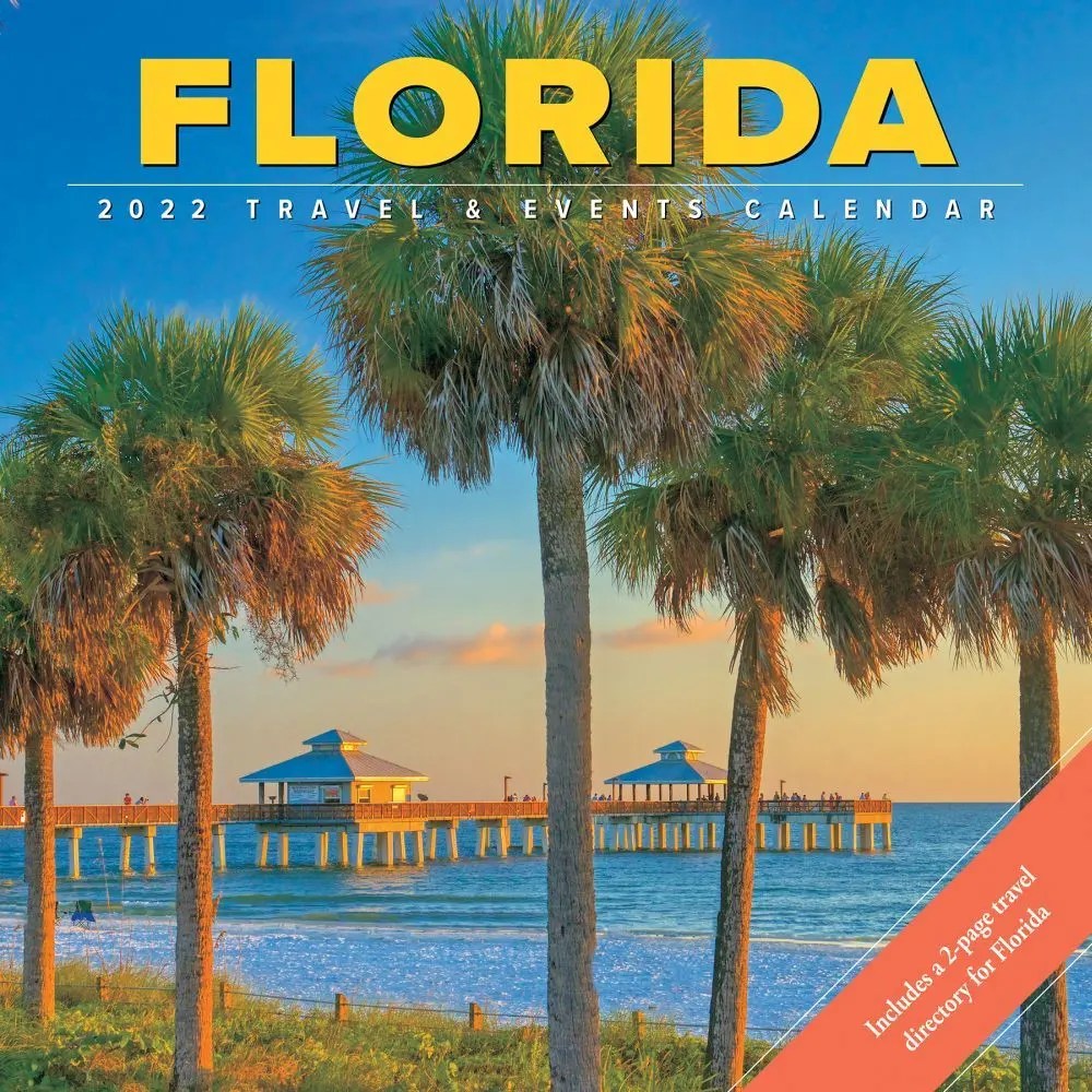 Florida Travel and Events 2022 Wall Calendar