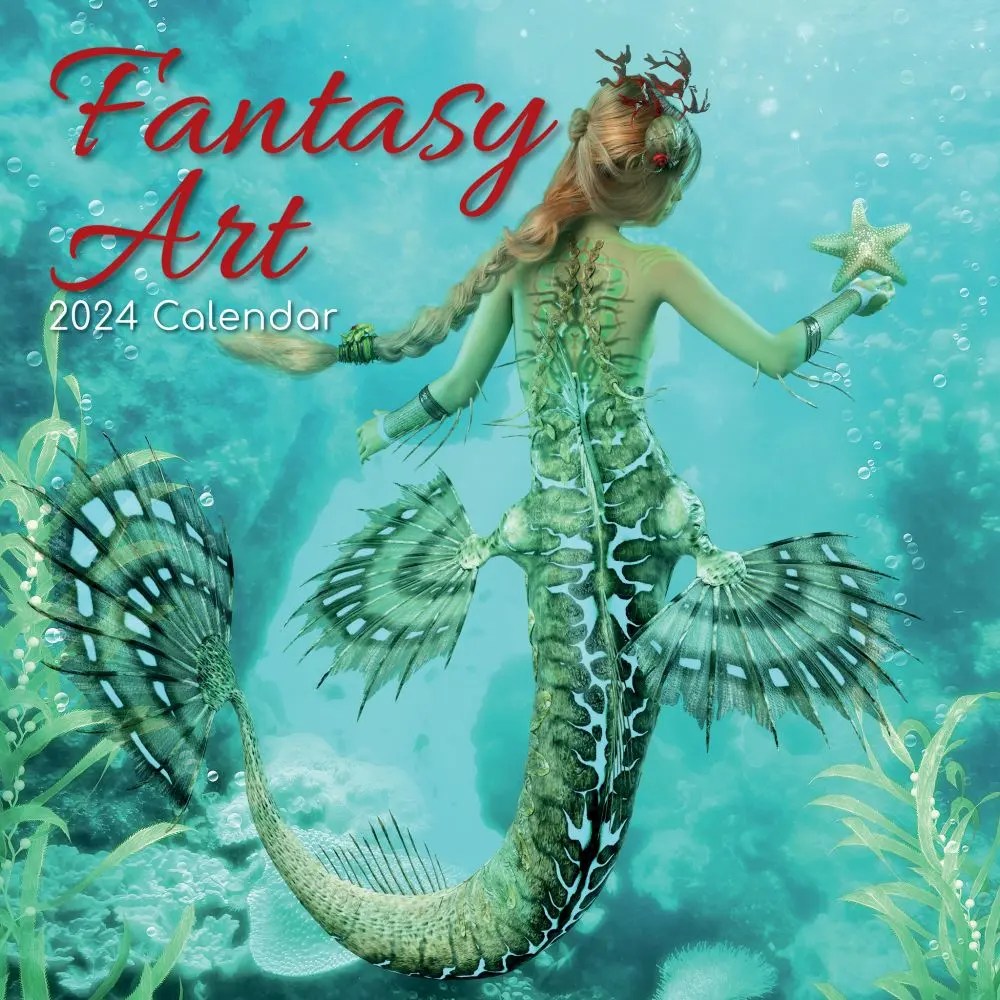 Fantasy Art 2024 Wall Calendar