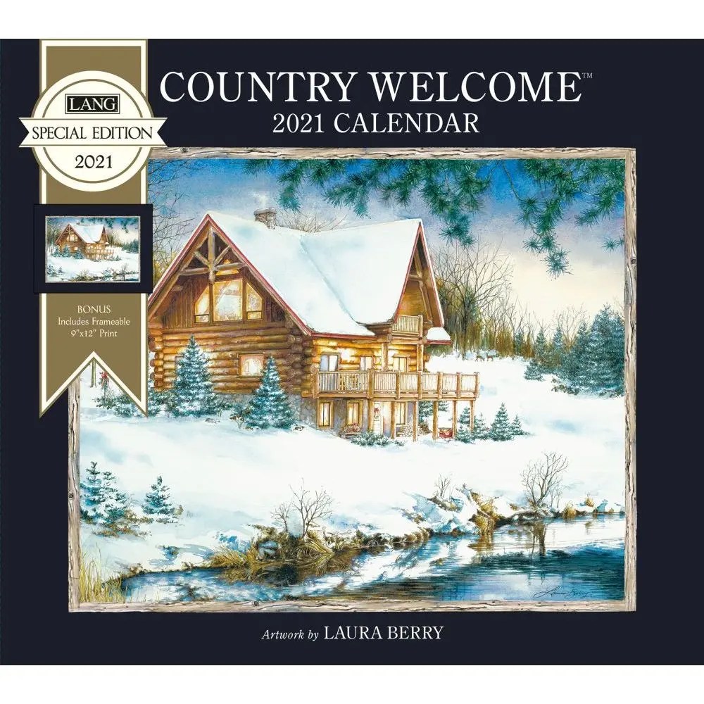 Country Special Edition Wall Calendar