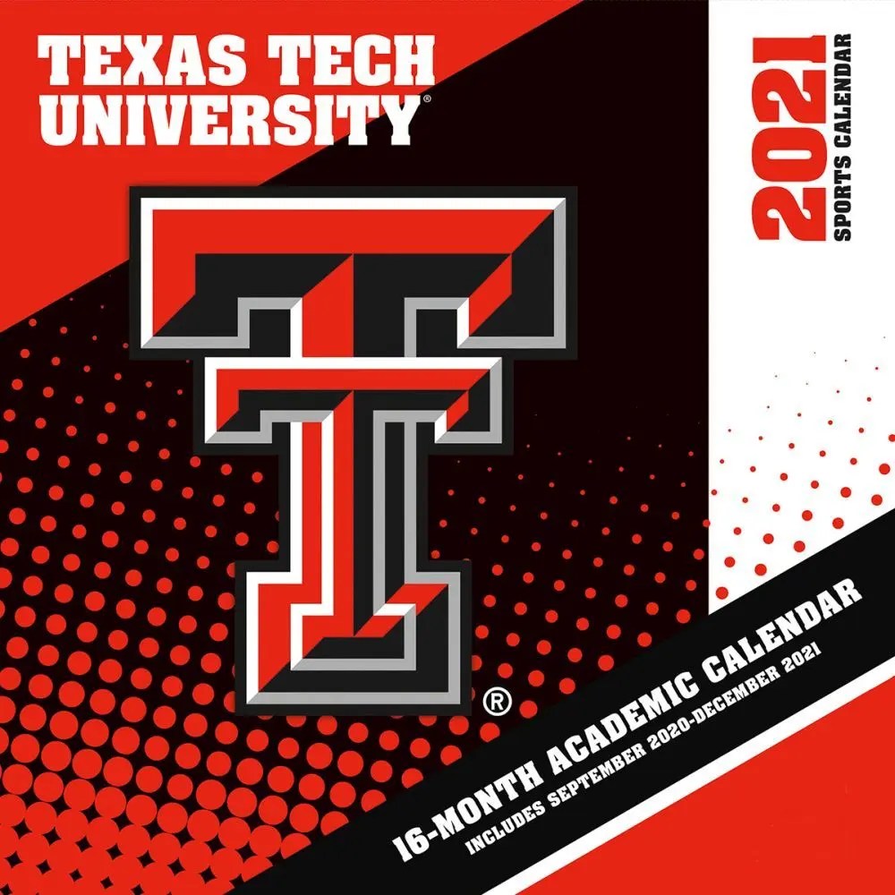 Texas Tech Red Raiders Wall Calendar