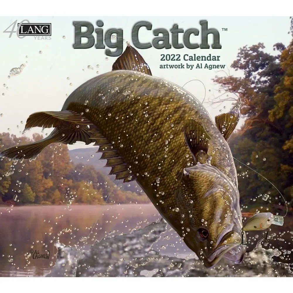 Big Catch 2022 Wall Calendar