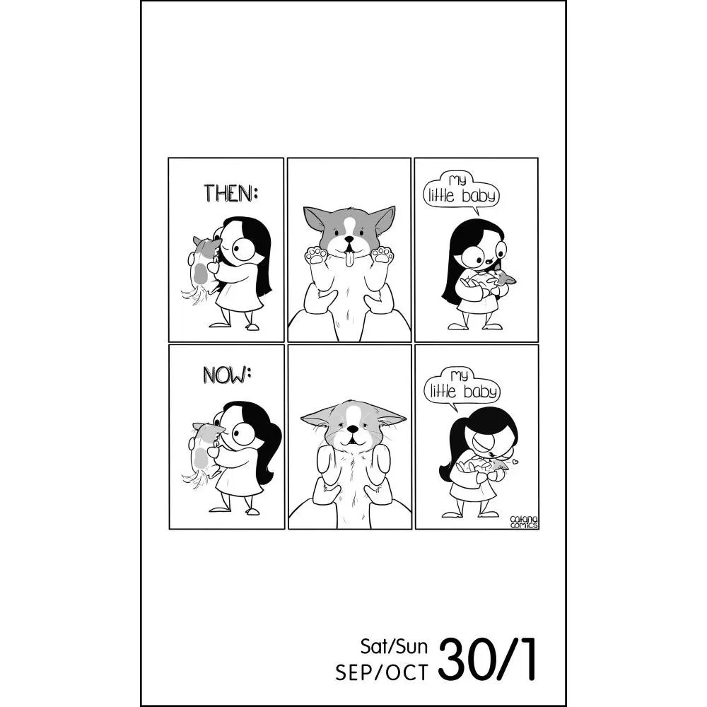 Catana Comics: Little Moments of Love 2023 Wall Calendar