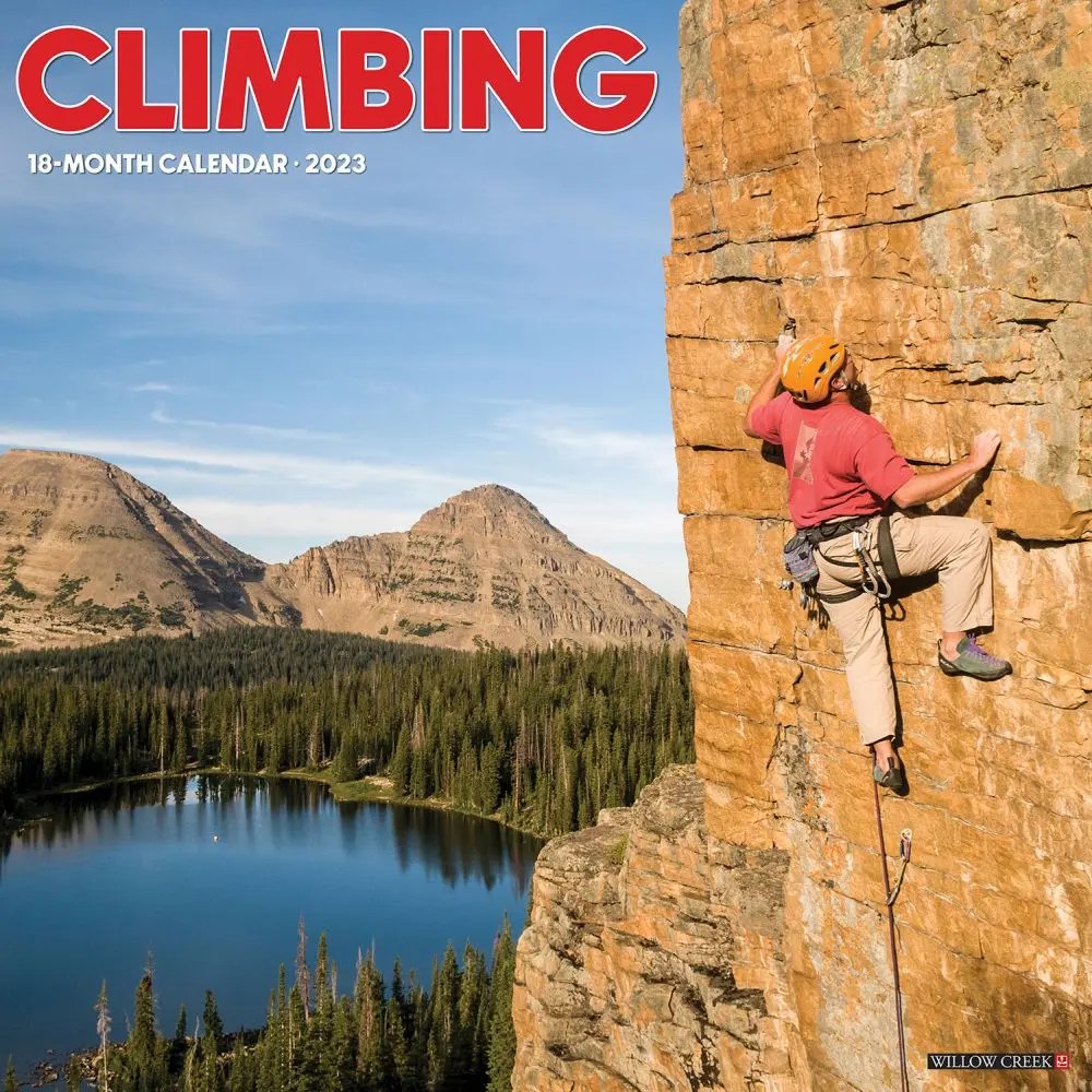 Rock Climbing 2023 Wall Calendar