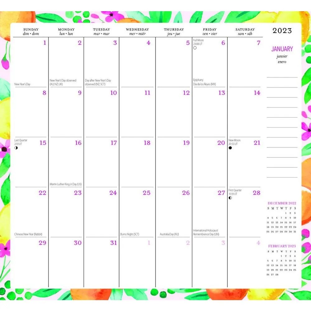 Everyday is a Fresh Start 20232024 TwoYear Pocket Planner
