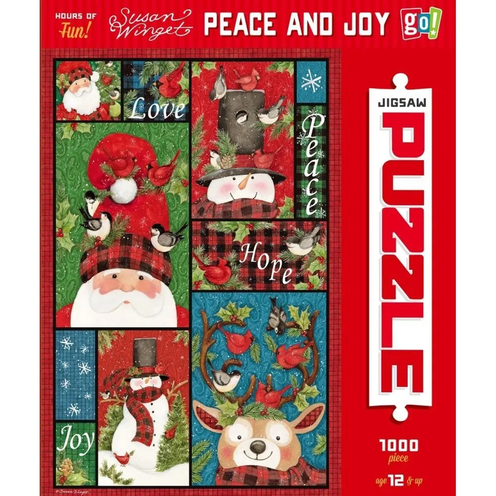 Winget Peace and Joy 1000pc Puzzle