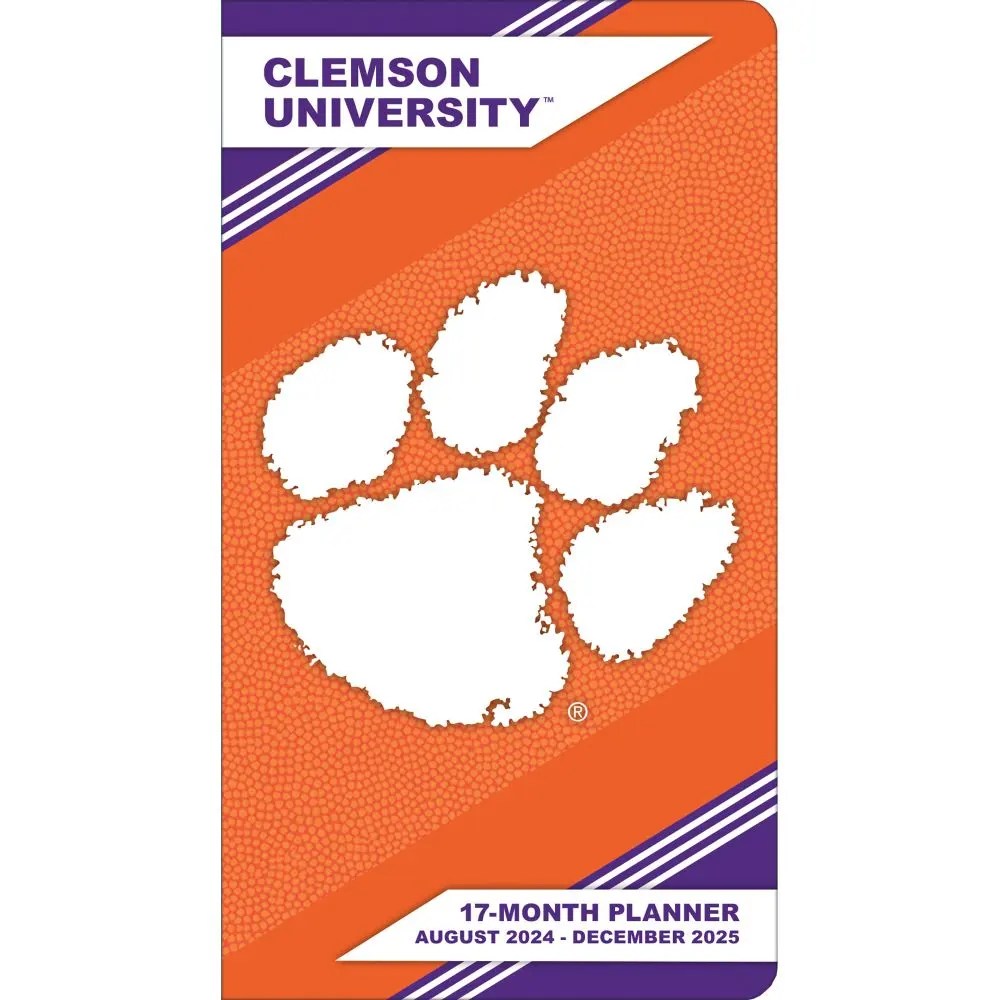 COL Clemson Tigers 2025 Pocket Planner