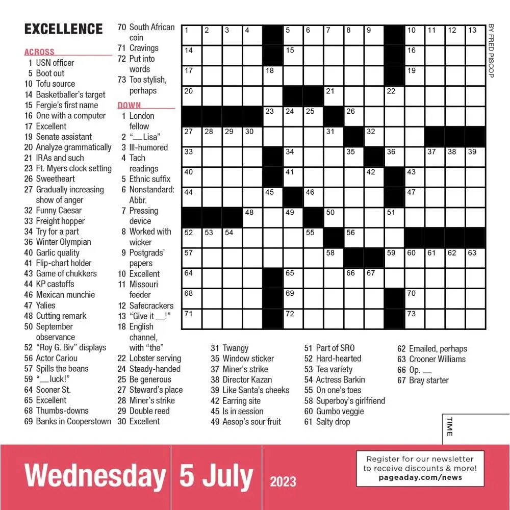 mensa calendar 2023 Mensa 10Minute Crossword Puzzles 2023 PageADay Calendar