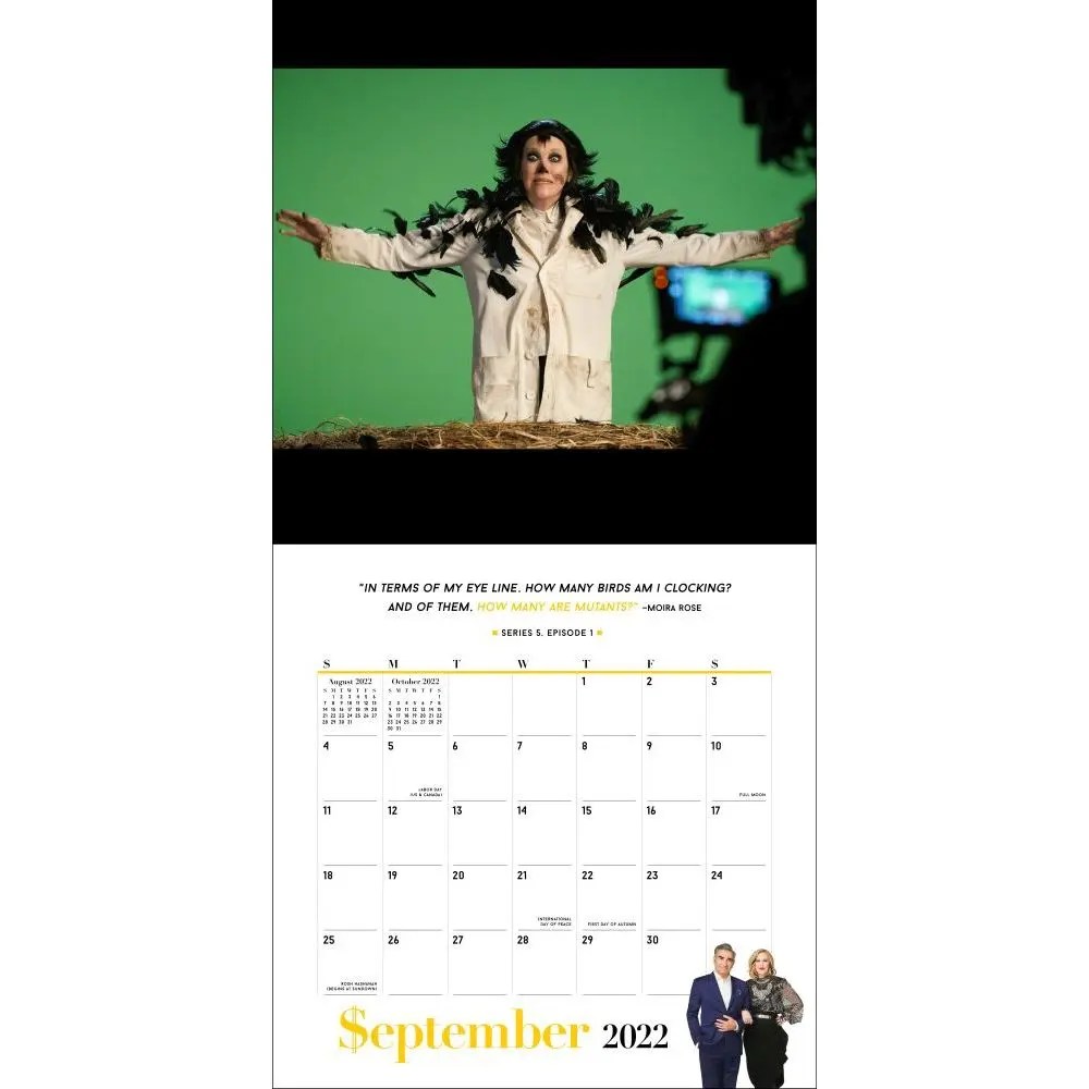 New Schitt's Creek 2022 Calendar Photos Nziteh Plant Calendar 2022