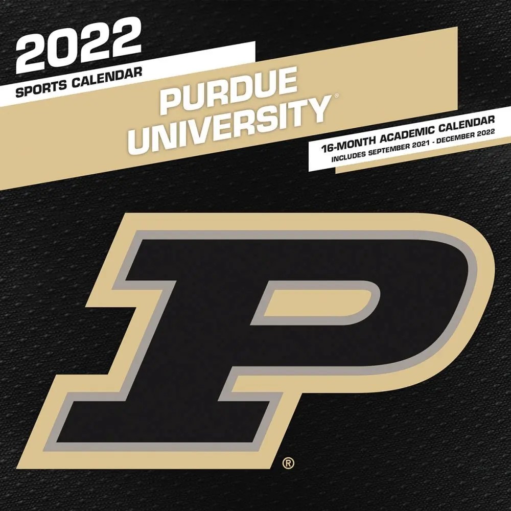 2022 Purdue Boilermakers Calendars