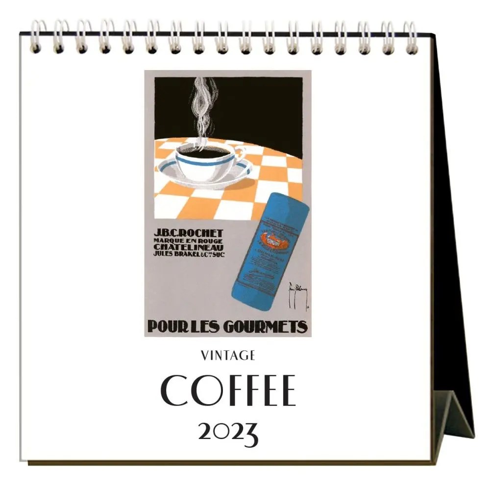 Coffee 2023 Easel Calendar