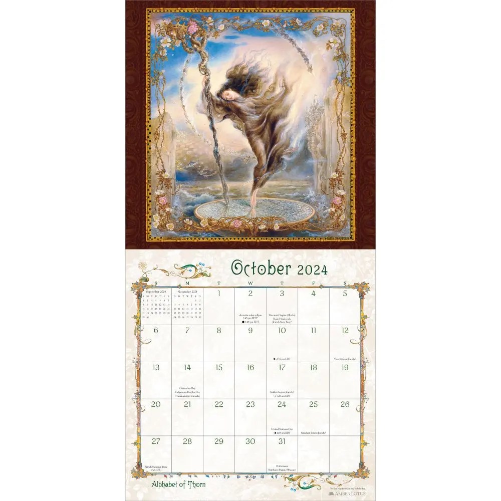 Greek Mythology Calendar 2024