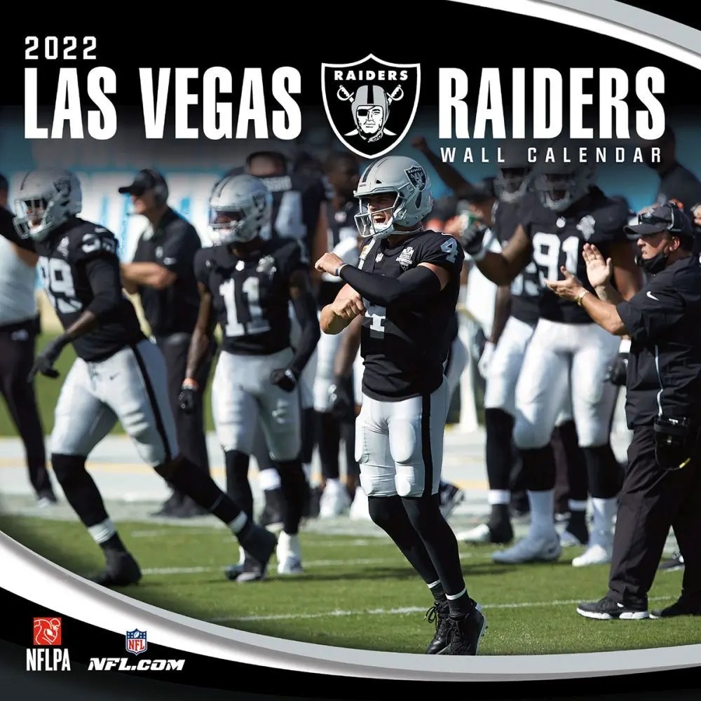 raiders 2023 schedule NFL Las Vegas Raiders 2022 Mini Wall Calendar