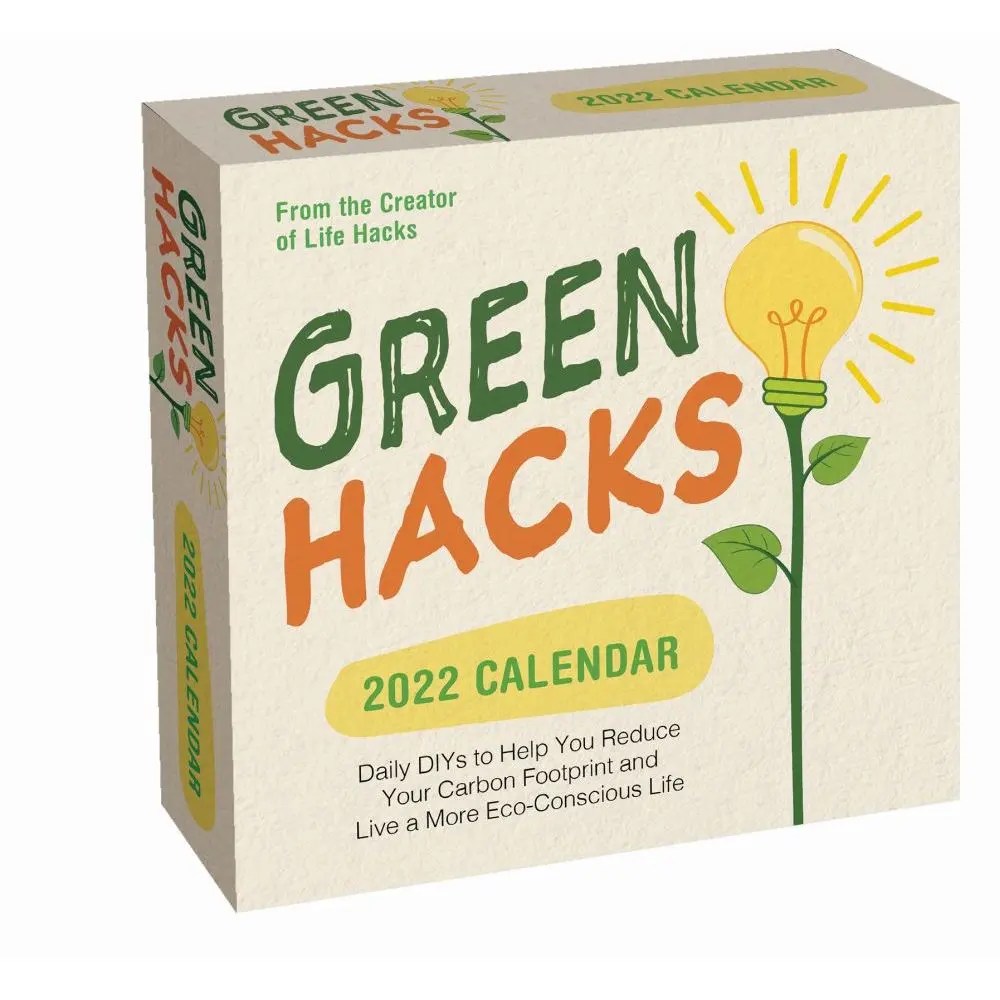 Life Hacks Green Edition 2022 DaytoDay Calendar