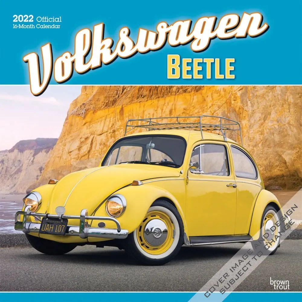 Volkswagen Beetle 2022 Wall Calendar