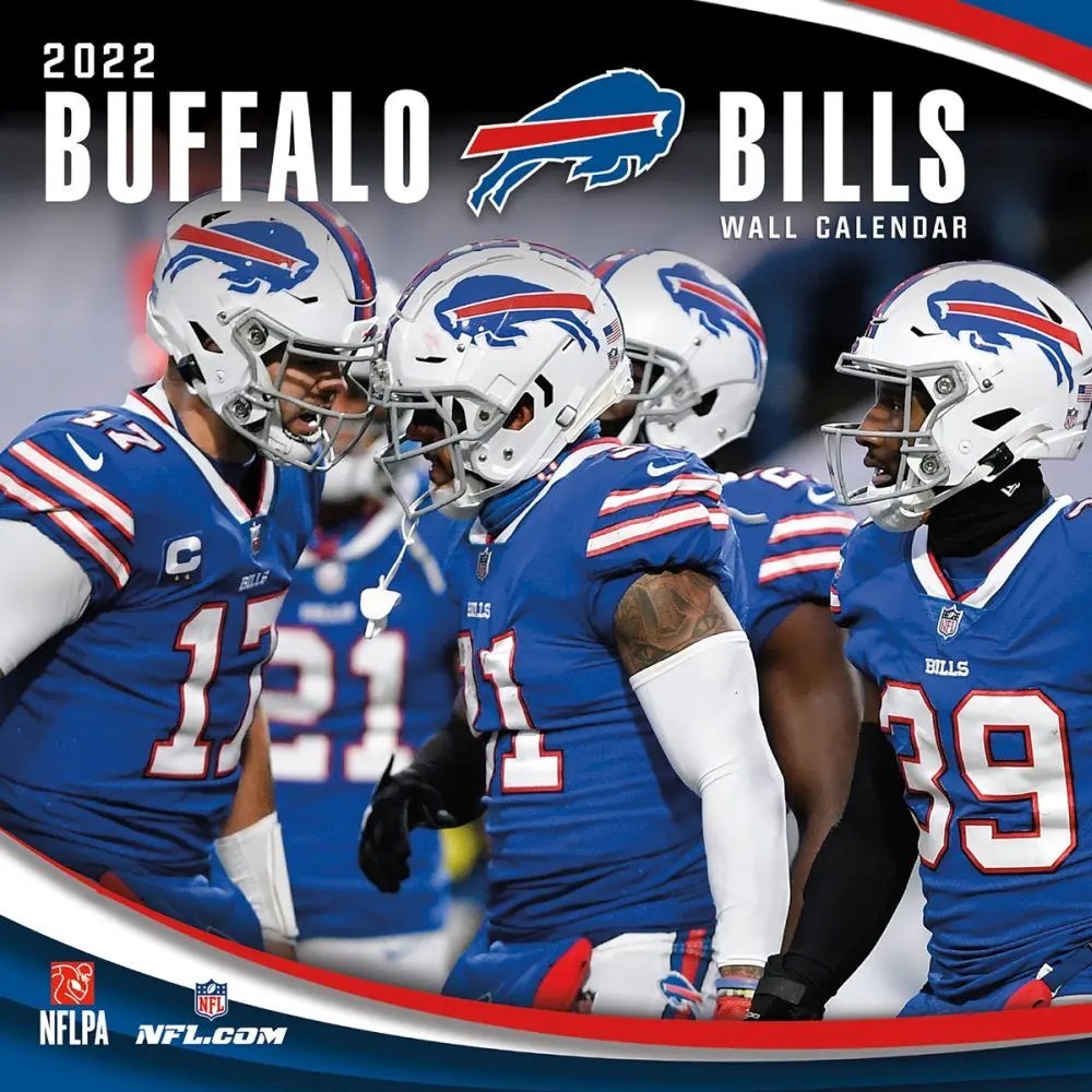 NFL Buffalo Bills 2022 Mini Wall Calendar