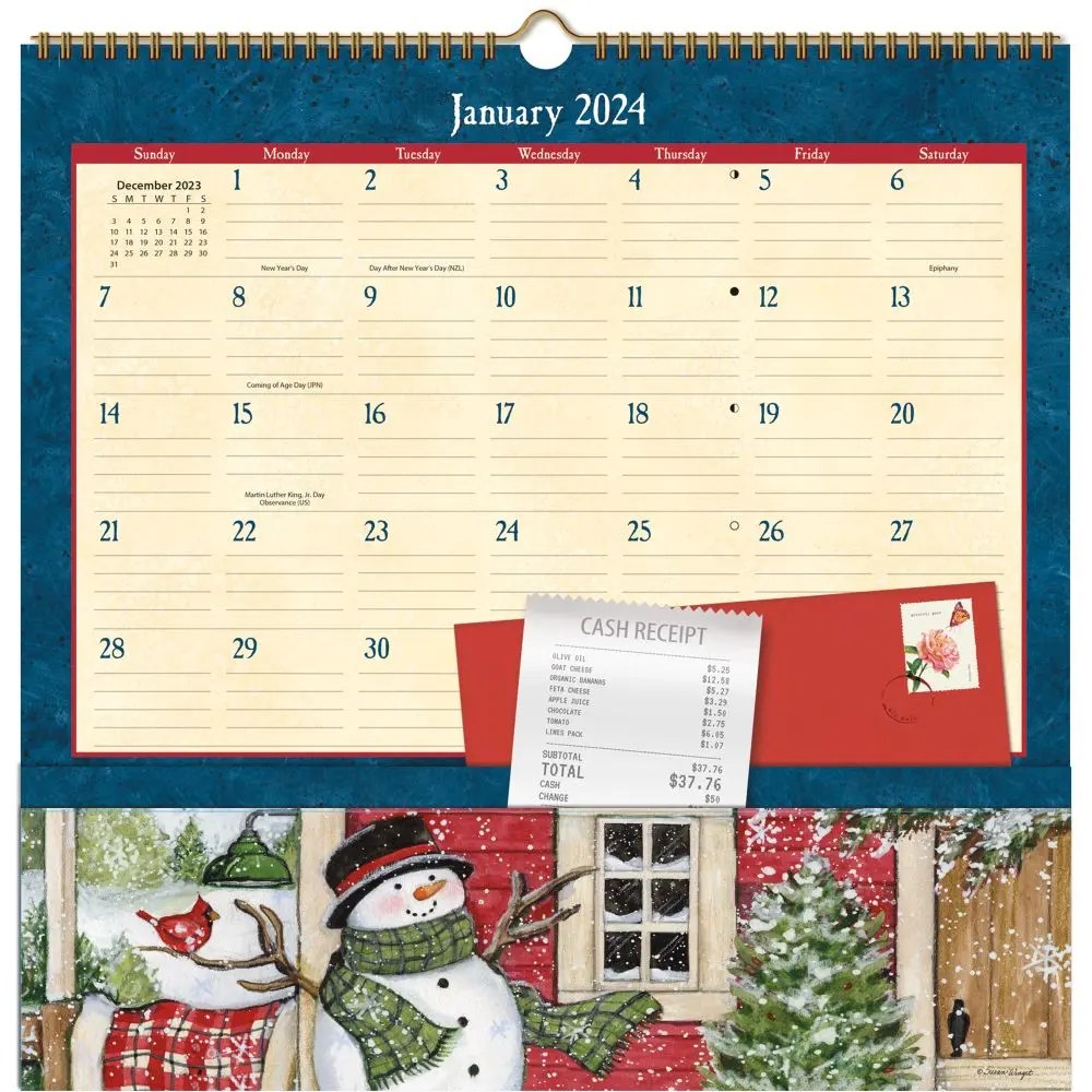 Note Nook Pocket Calendar 2024