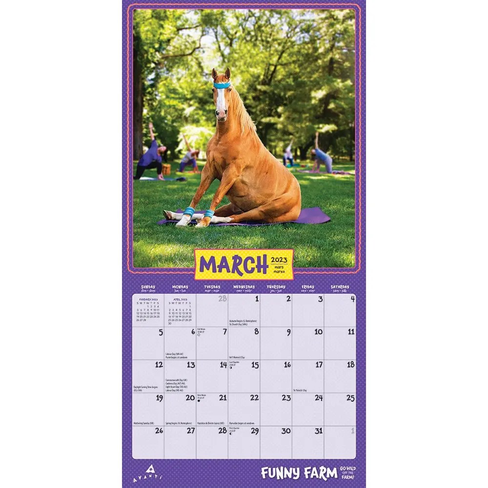 Funny Wall Calendar 2024 Funny 2023 Wall Calendar 2023 Calendar