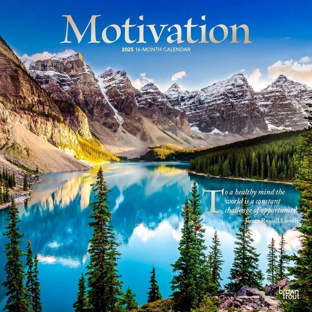 Motivation 2025 Wall Calendar