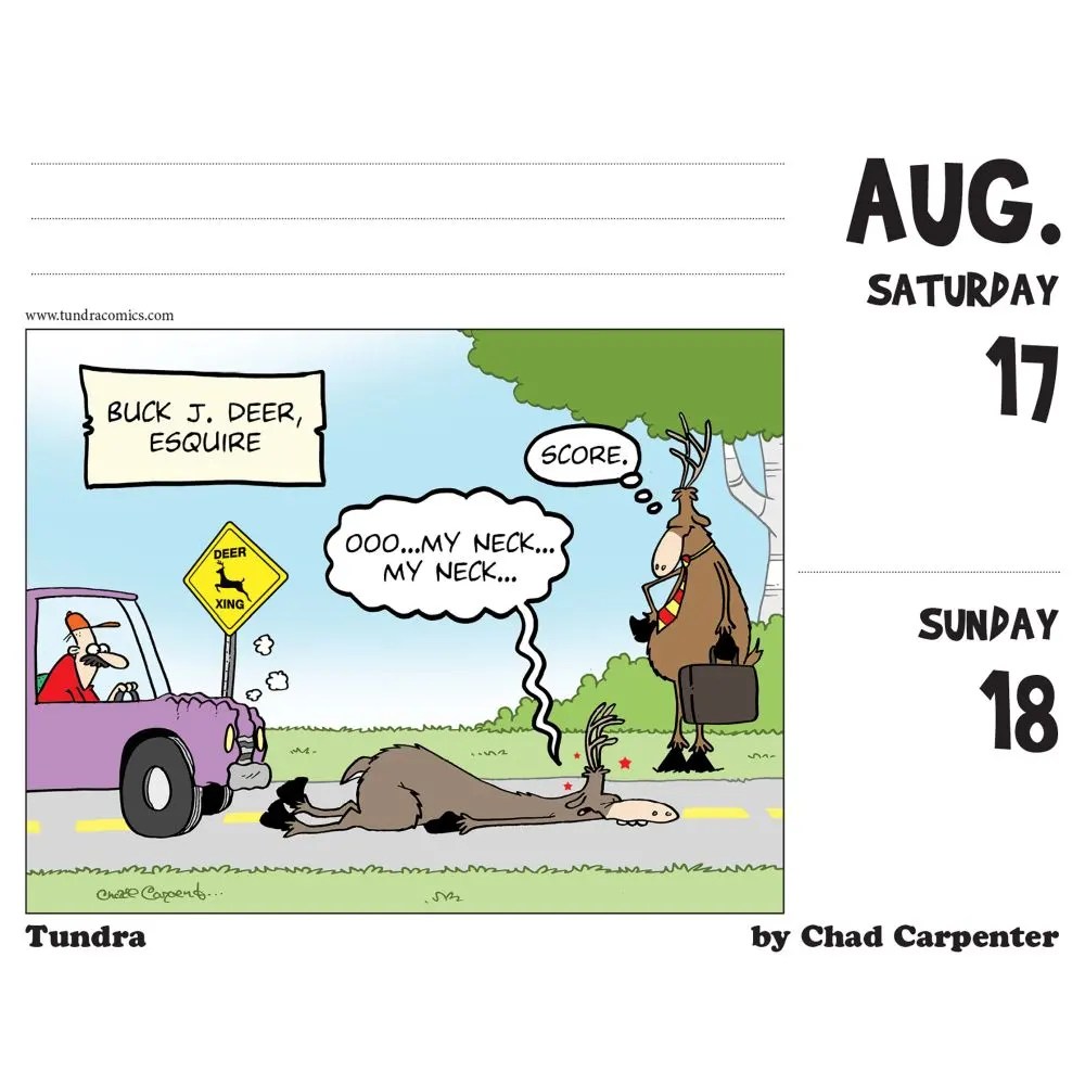 2024 Tundra Daily Calendar Tundra 2024 Desk Calendar