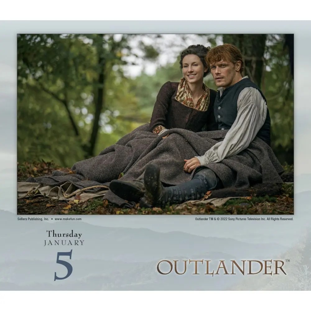 Outlander 2023 Desk Calendar