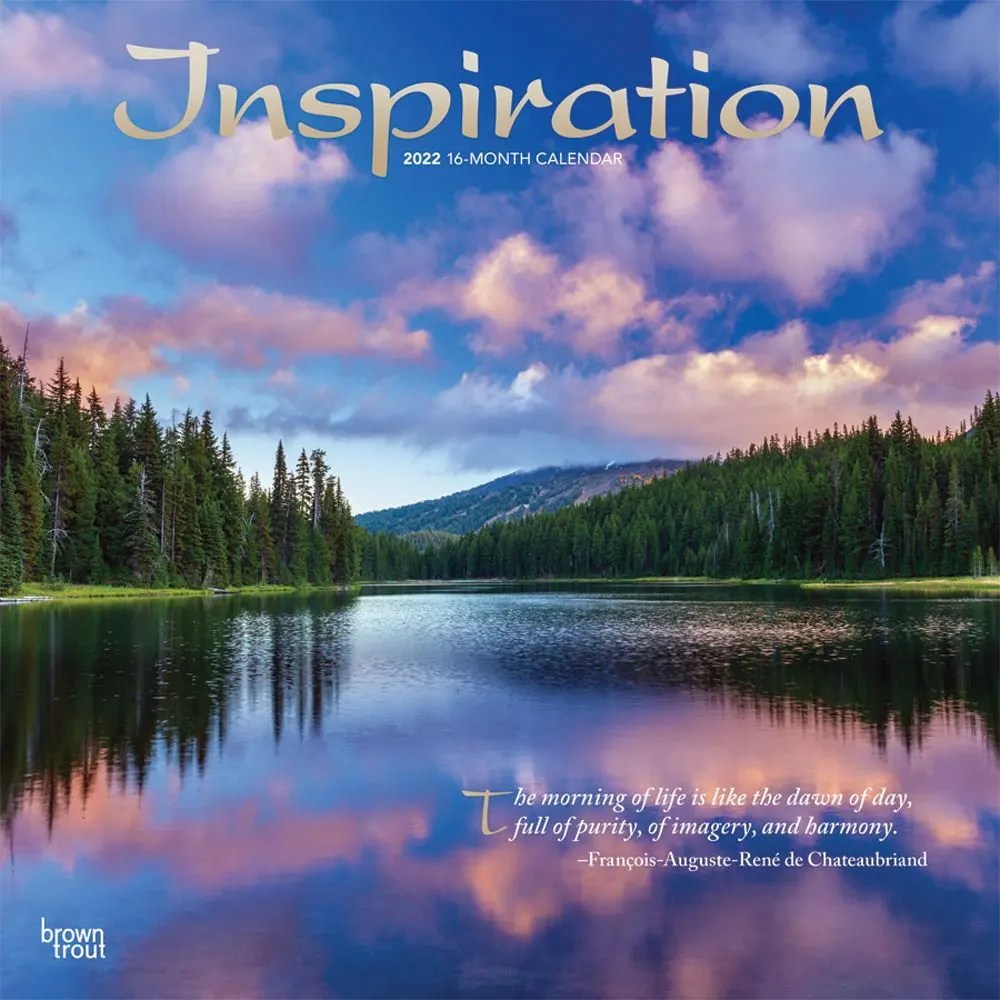 Inspiration 2022 Wall Calendar