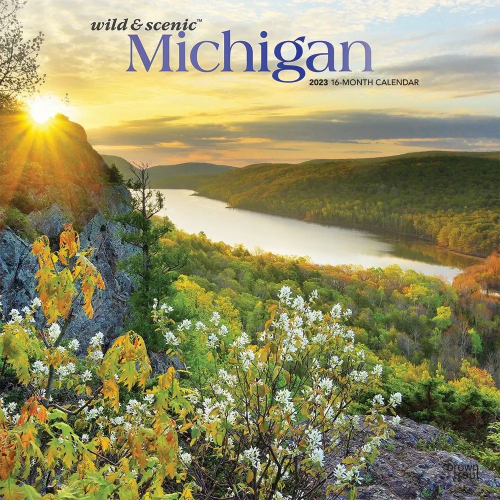 Michigan Wild and Scenic 2023 Wall Calendar