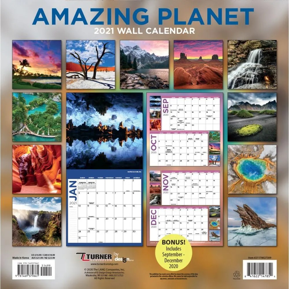 Amazing Wall Calendar