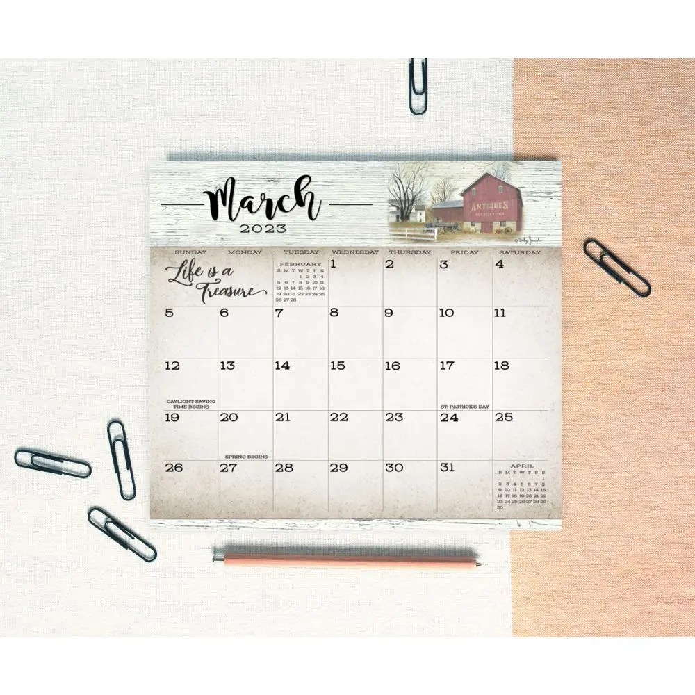 Farmhouse 2023 Wall Calendar