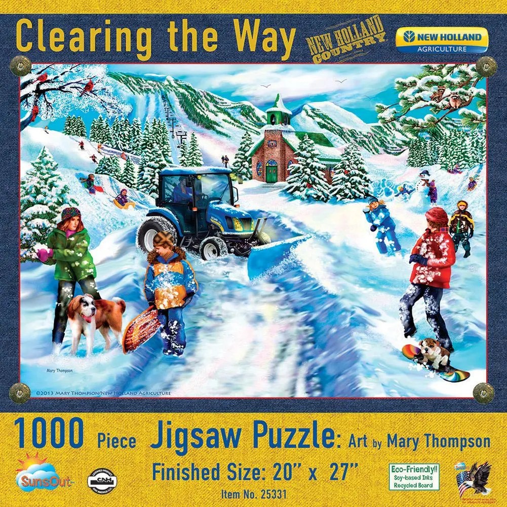 Clearing the Way 1000 Piece Puzzle