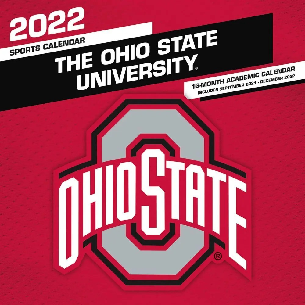 COL Ohio State Buckeyes 2022 Mini Wall Calendar