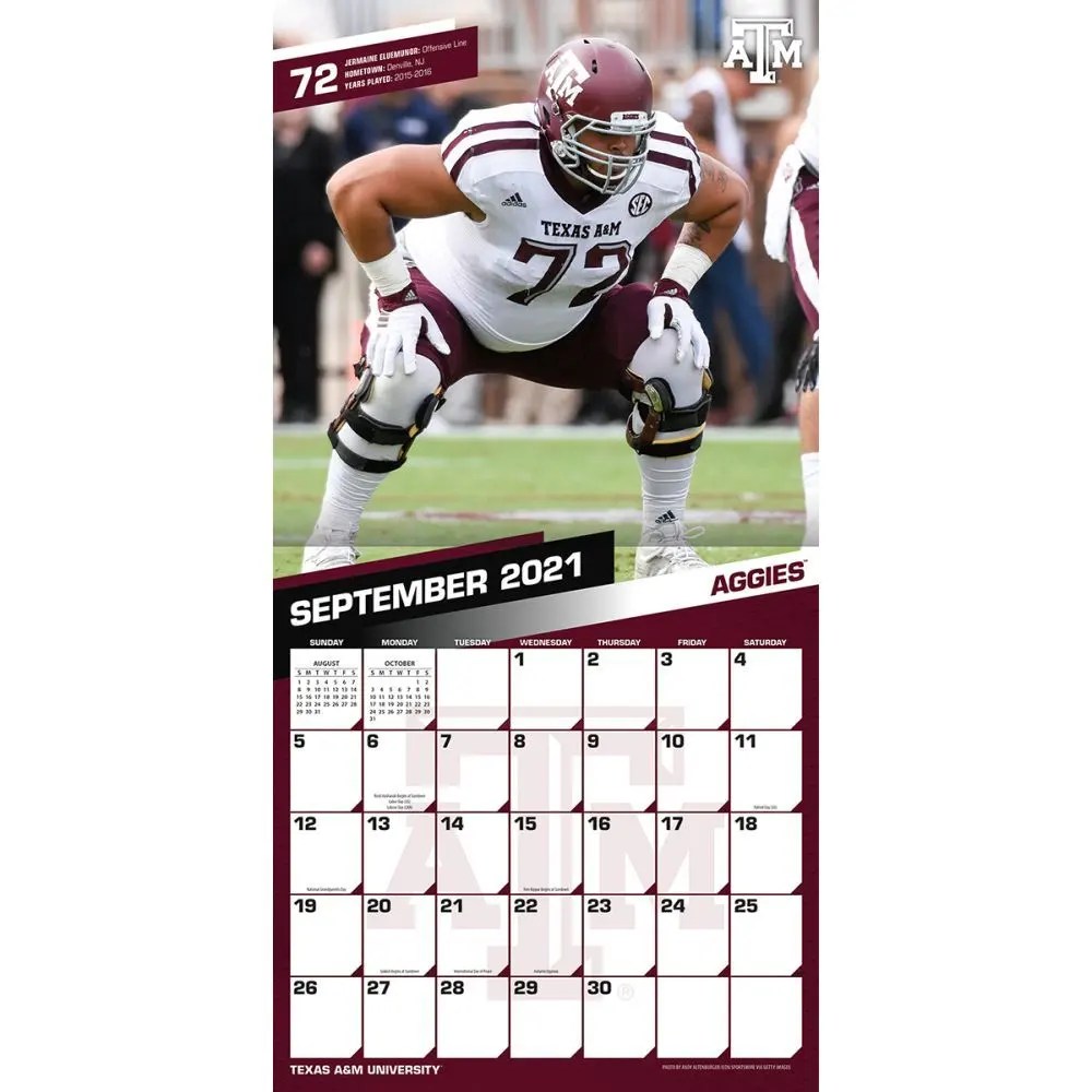 Texas A&M Aggies 2022 Wall Calendar