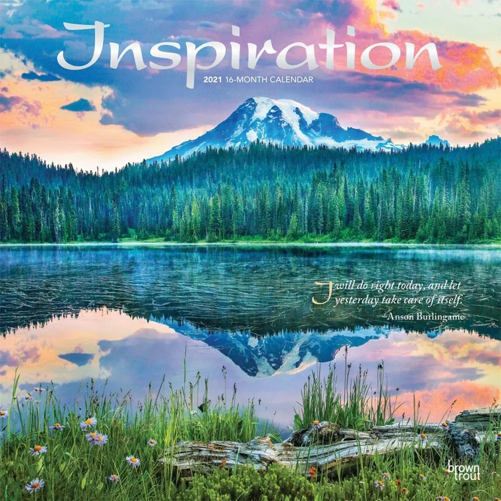 Inspiration Wall Calendar