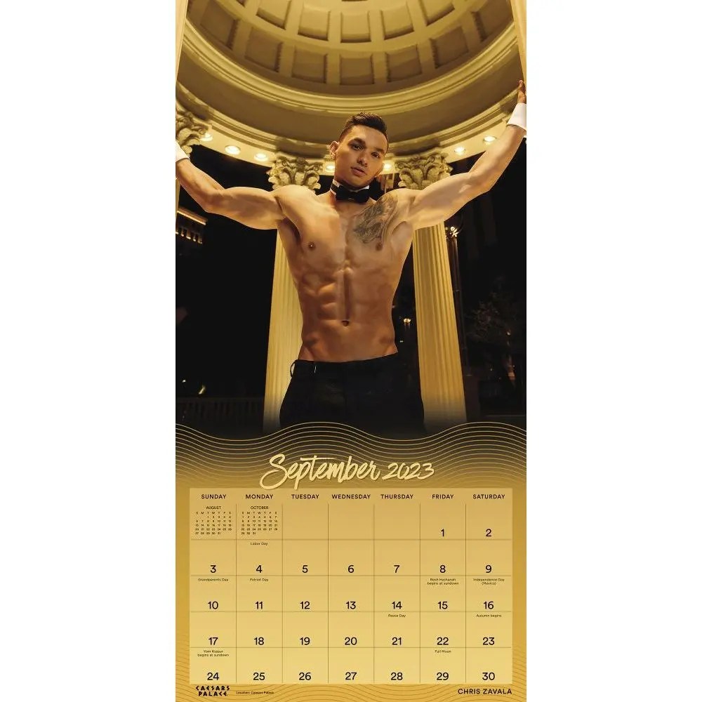 Chippendales 2023 Wall Calendar