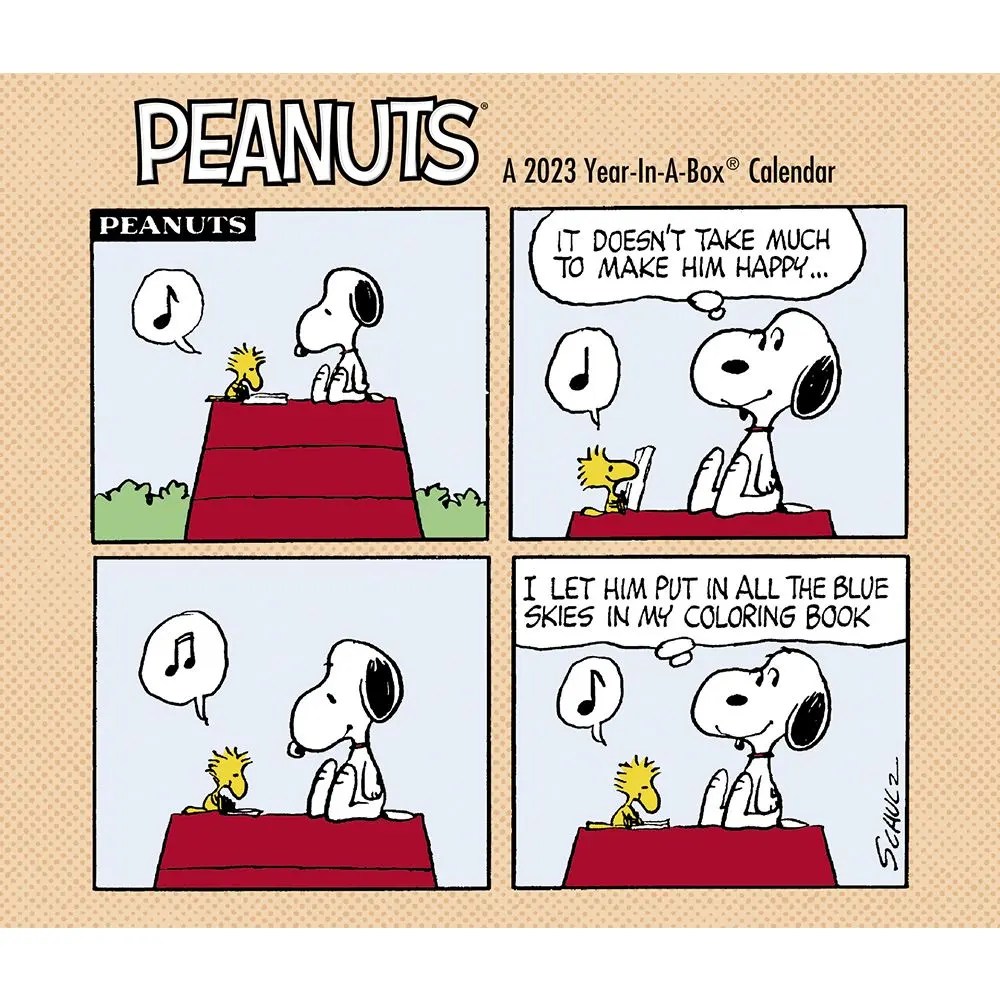 Peanuts Daily 2023 Desk Calendar