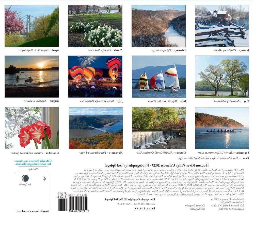 Hudson Valley Calendar Of Events 2024 Hudson River Valley 2023 Wall Calendar