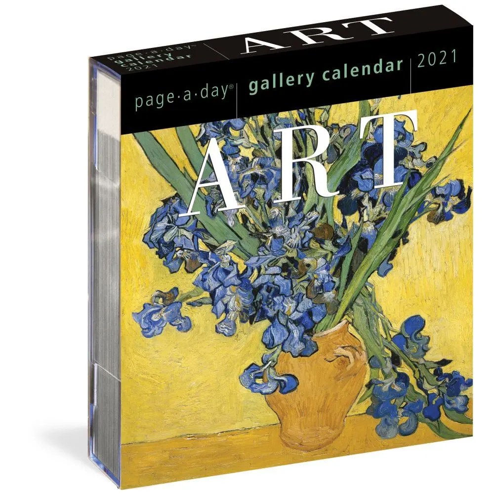 Art Page A Day Gallery Calendar 2024 Refill Pack Art Gallery Desk Calendar