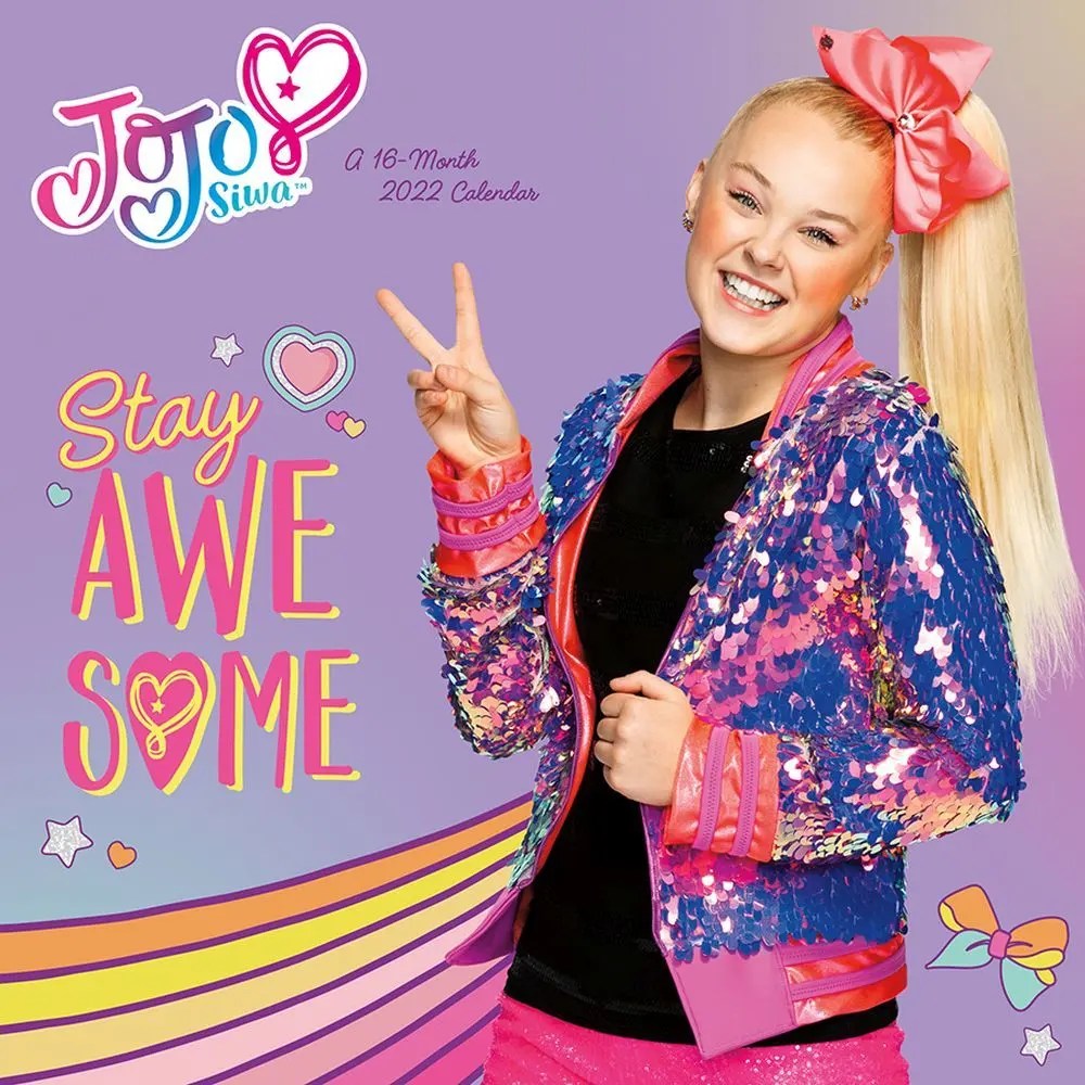 JoJo Siwa 2022 Wall Calendar