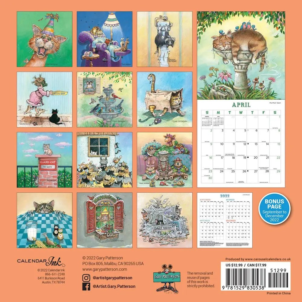 Patterson Cats 2023 Calendar