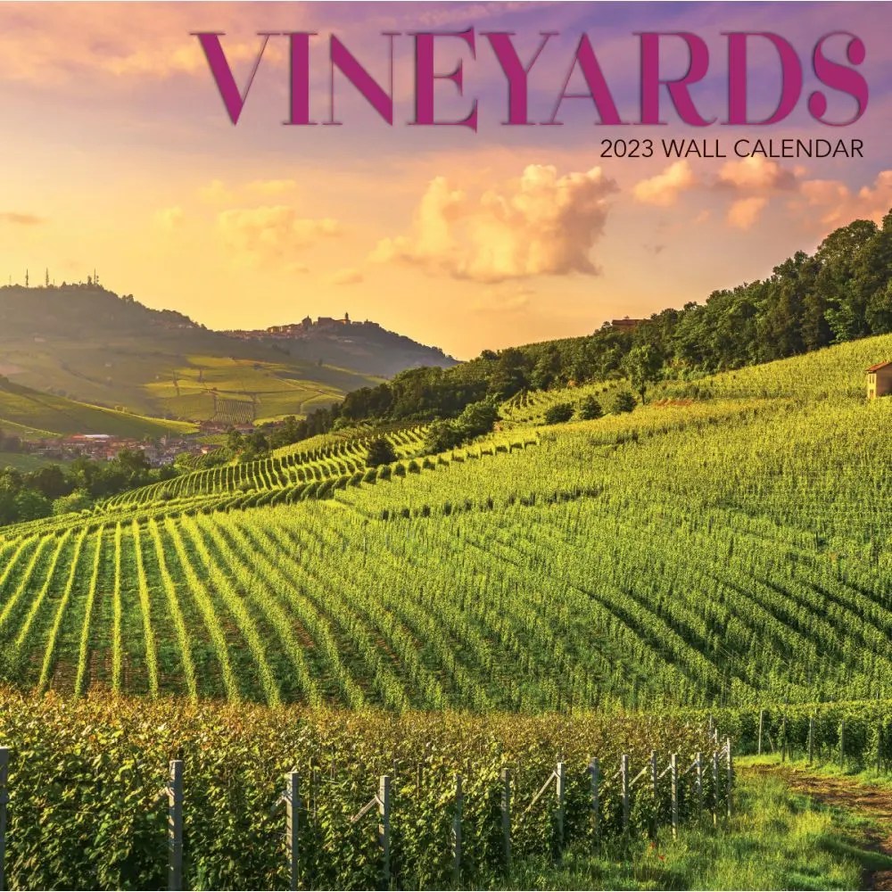 Christmas In The Vineyard 2023 Vineyards 2023 Wall Calendar