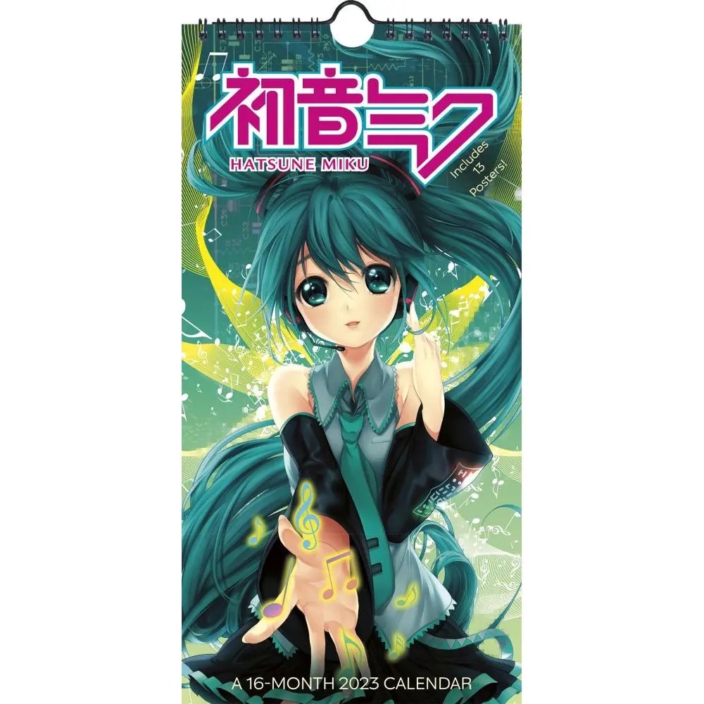 Hatsune Miku 2023 Mini Wall Calendar