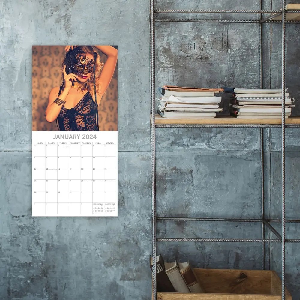 Lingerie 2024 Wall Calendar