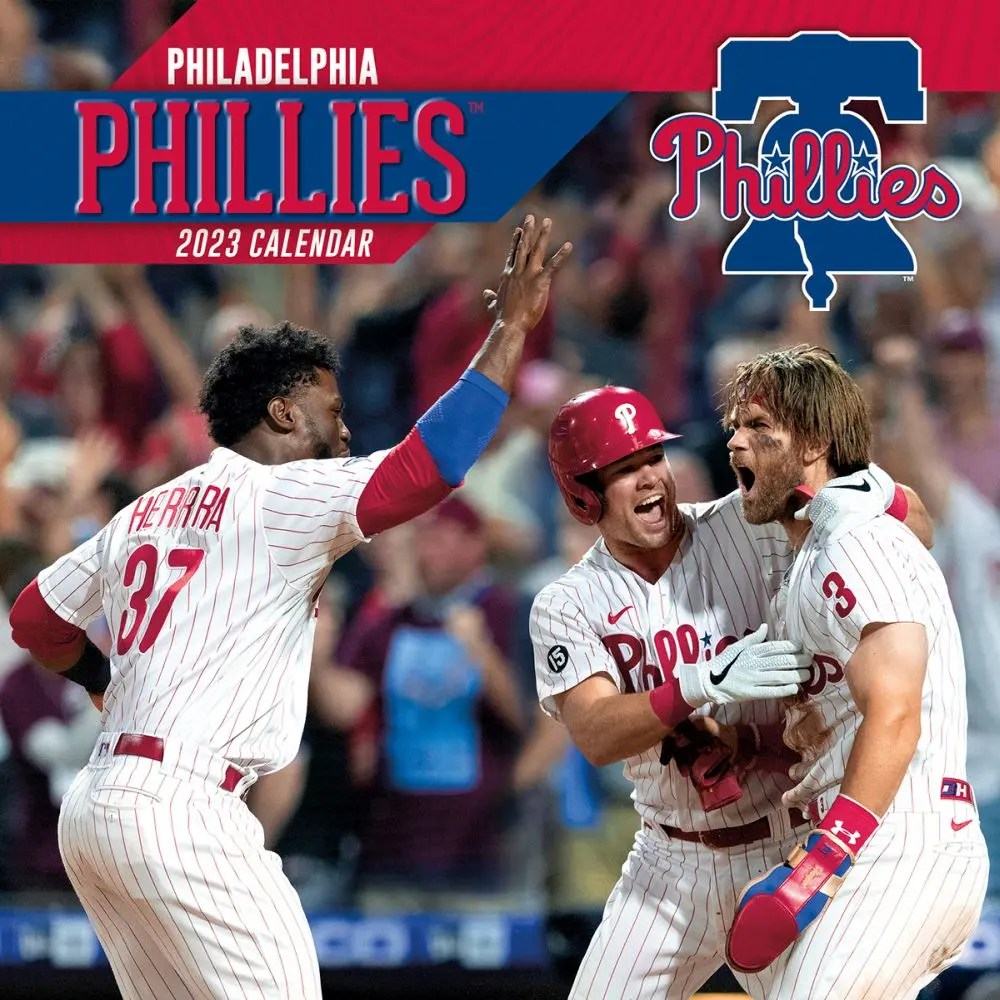 MLB Philadelphia Phillies 2023 Wall Calendar