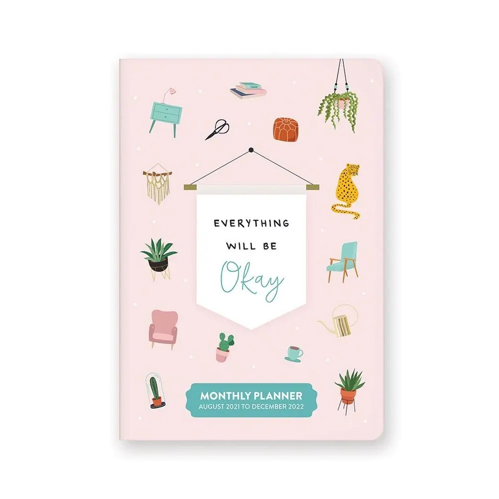 Cool 2022 Pocket Calendar Ideas Everything Will Be Okay 2022 Monthly Pocket Planner - Calendars.com