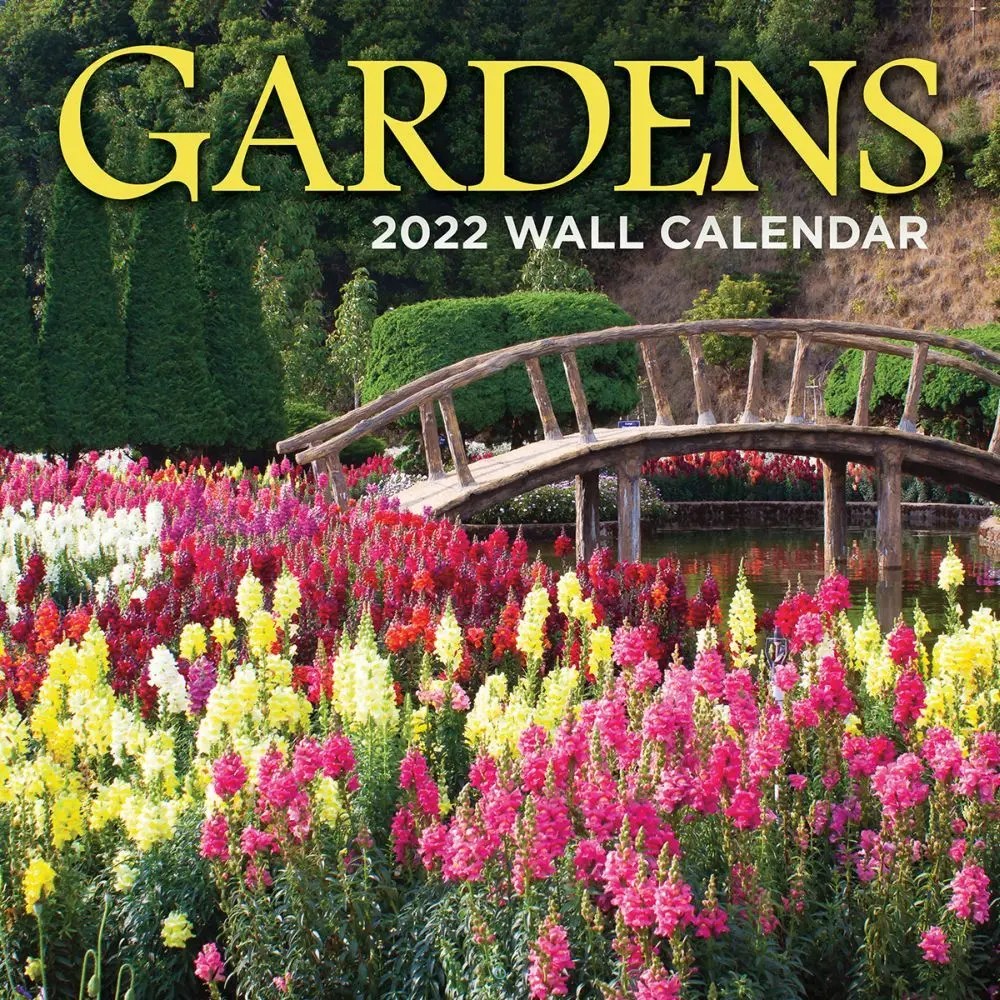 Gardens 2022 Wall Calendar