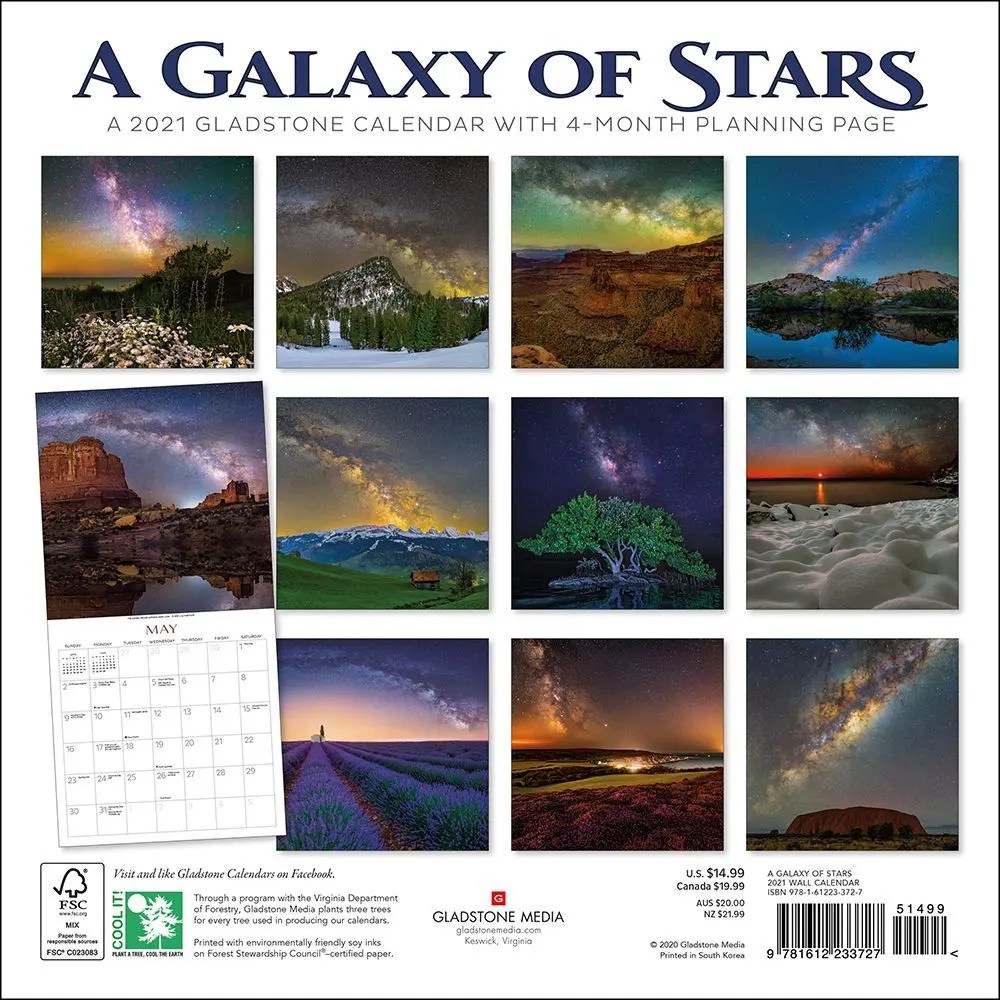 Galaxy Calendar 2024