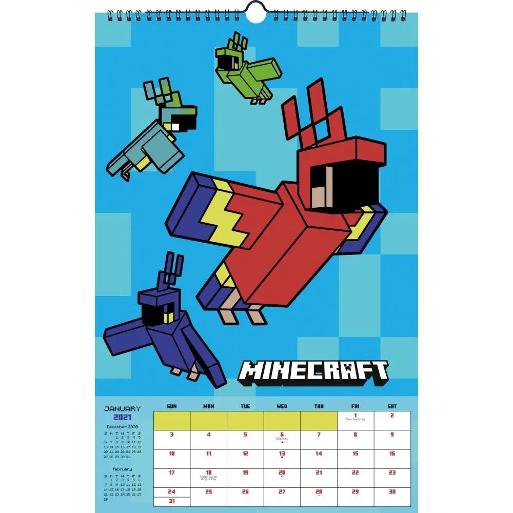 Minecraft 2024 Calendar